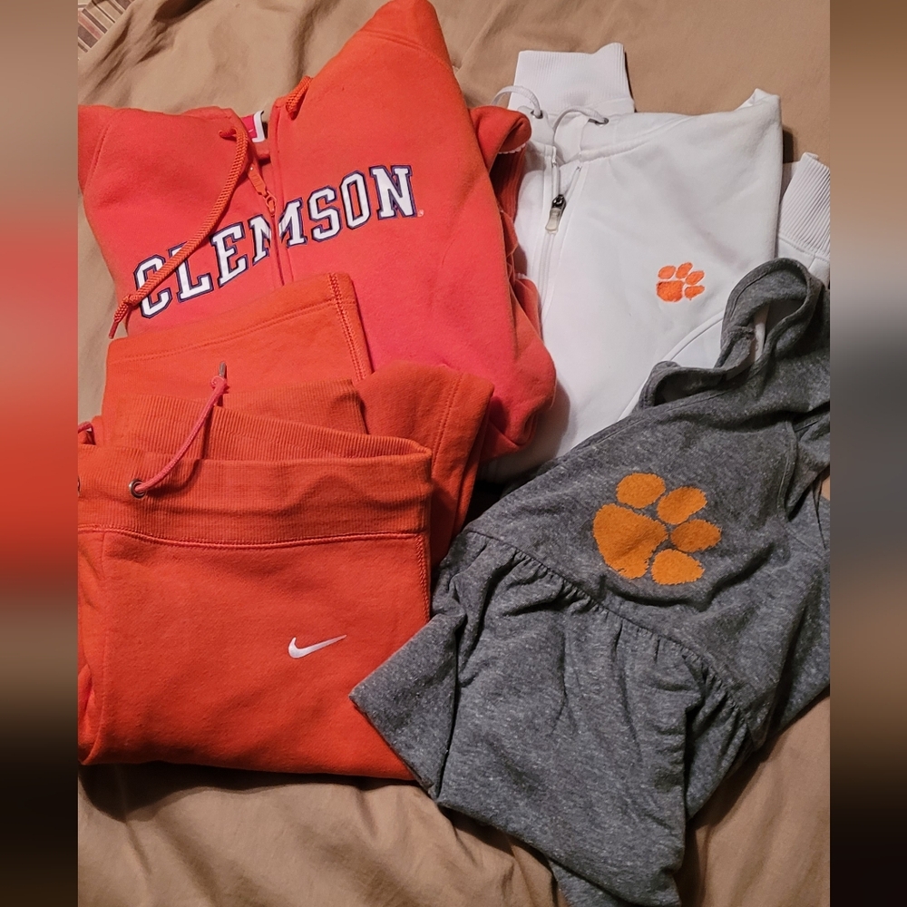 Bundle 4 Clemson Women's Clothing Items M